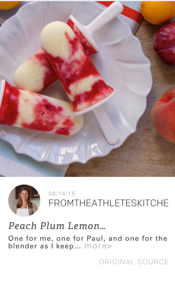 TheFeedFeed Cuesa : Peach & Plum Pops